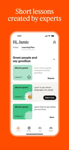 Babbel screenshot 2