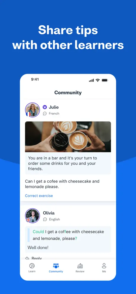 Busuu screenshot 3